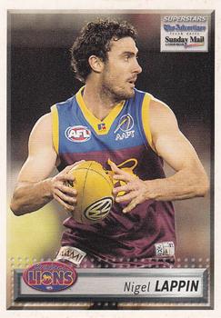 2003 Select The Advertiser-Sunday Mail AFL #60 Nigel Lappin Front
